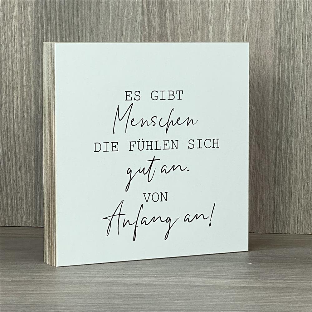 Wooden Block - Es gibt Menschen