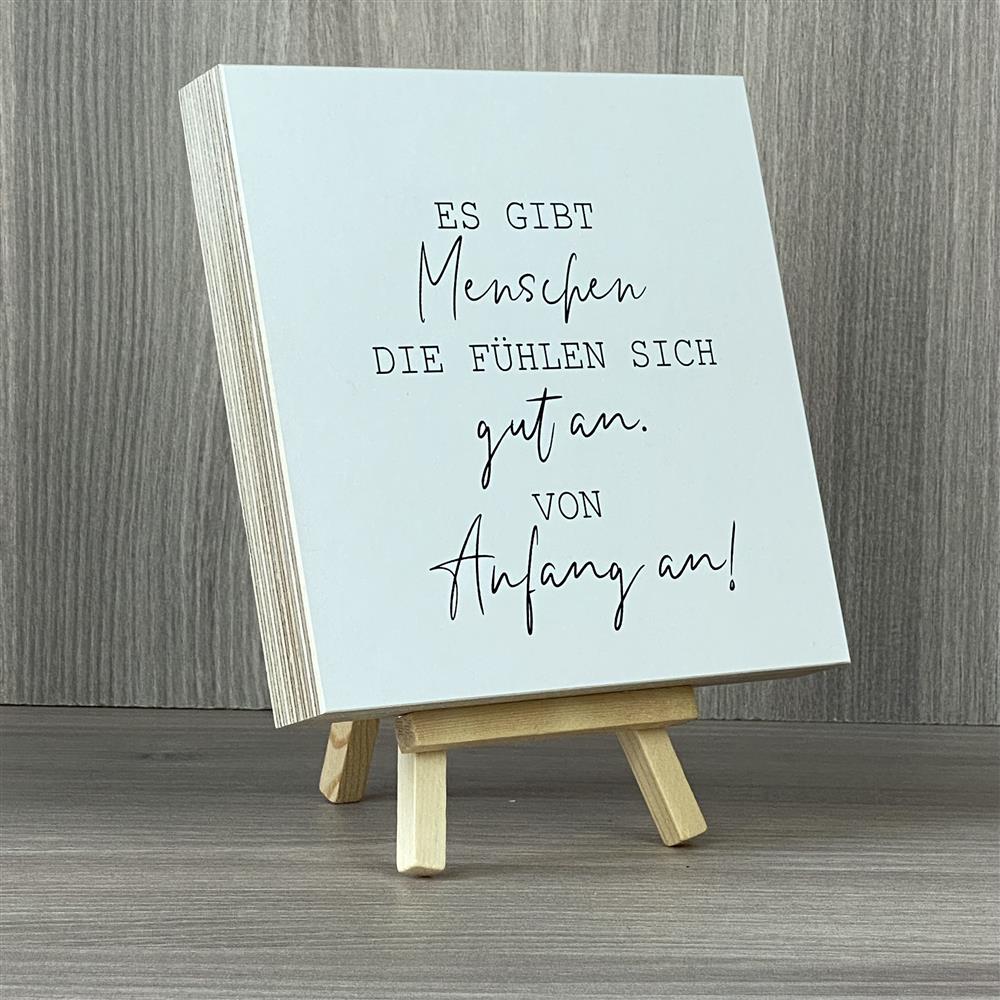 Wooden Block - Es gibt Menschen