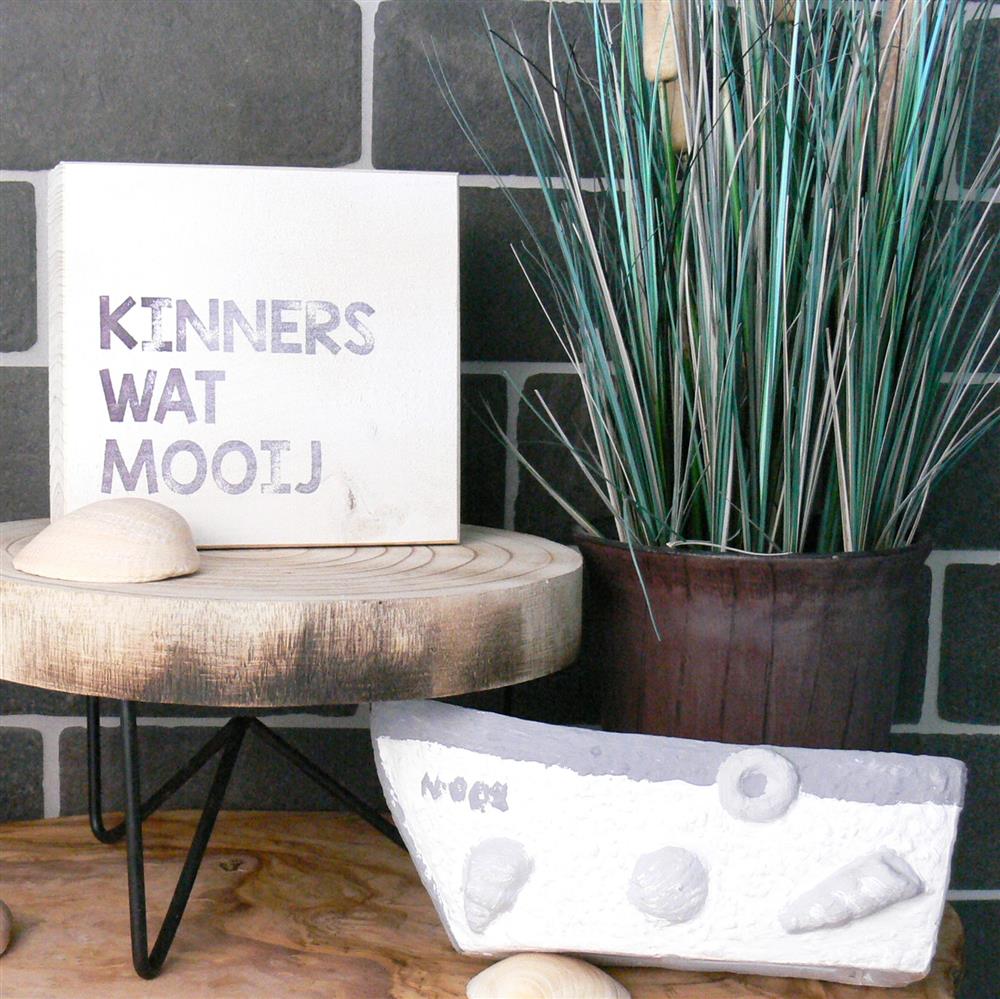 Wooden Block - Kinners wat mooij