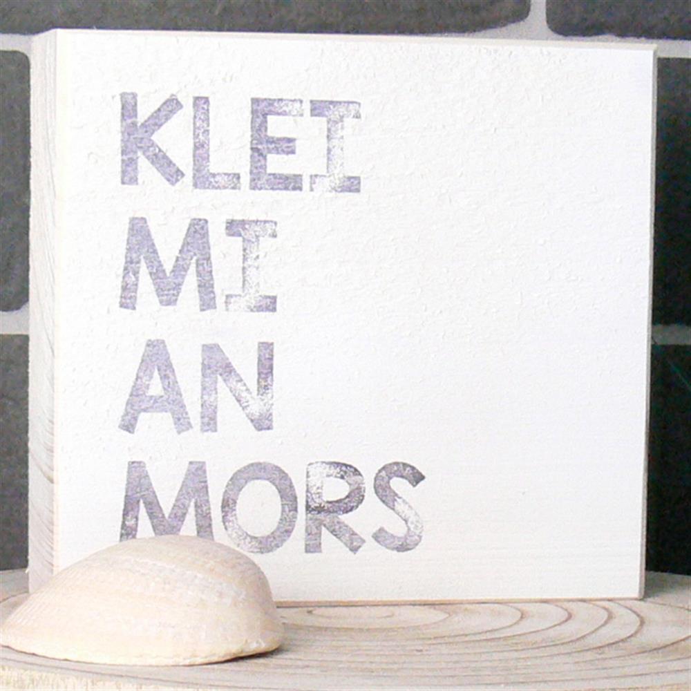 Wooden Block - Klei mi an mors