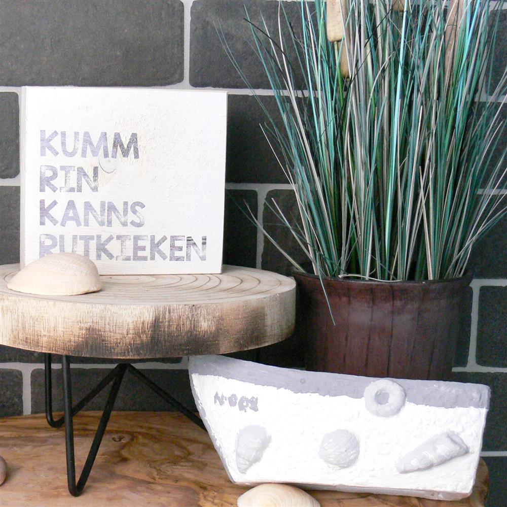 Wooden Block - Kumm rin kanns ruitkieken