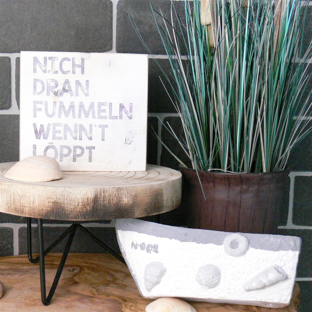 Wooden Block - Nich dran fummeln wenn`t löppt