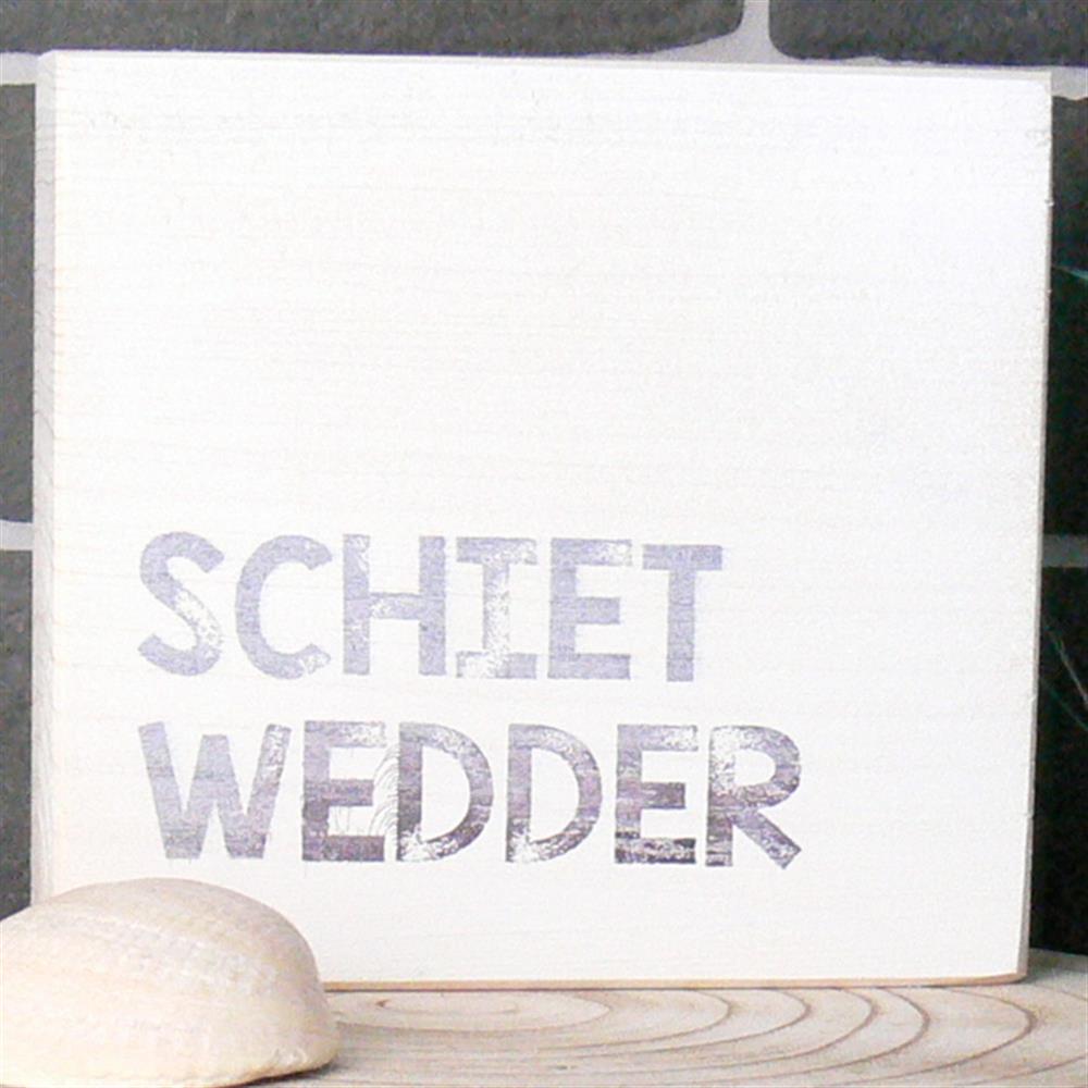 Wooden Block - Schiet Wedder