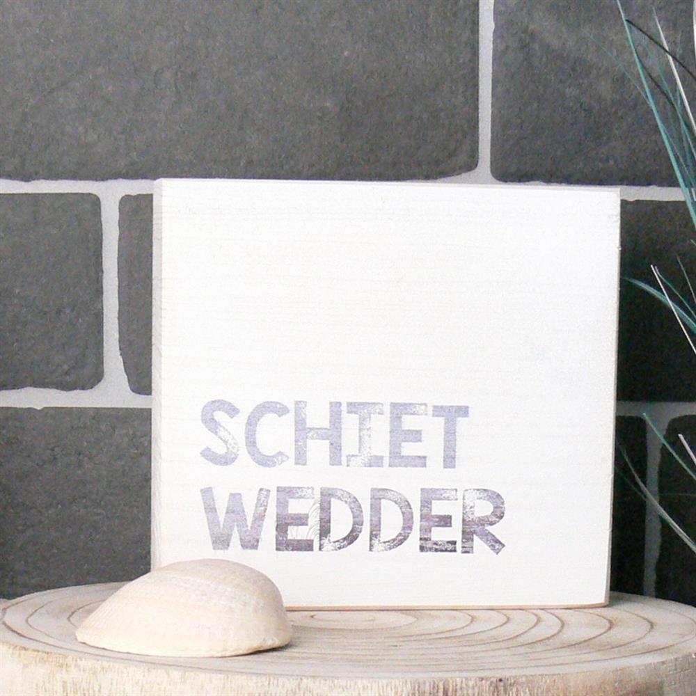 Wooden Block - Schiet Wedder