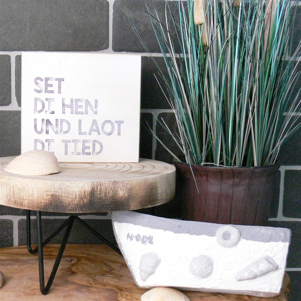 Wooden Block - Set di hen und laot di Tied