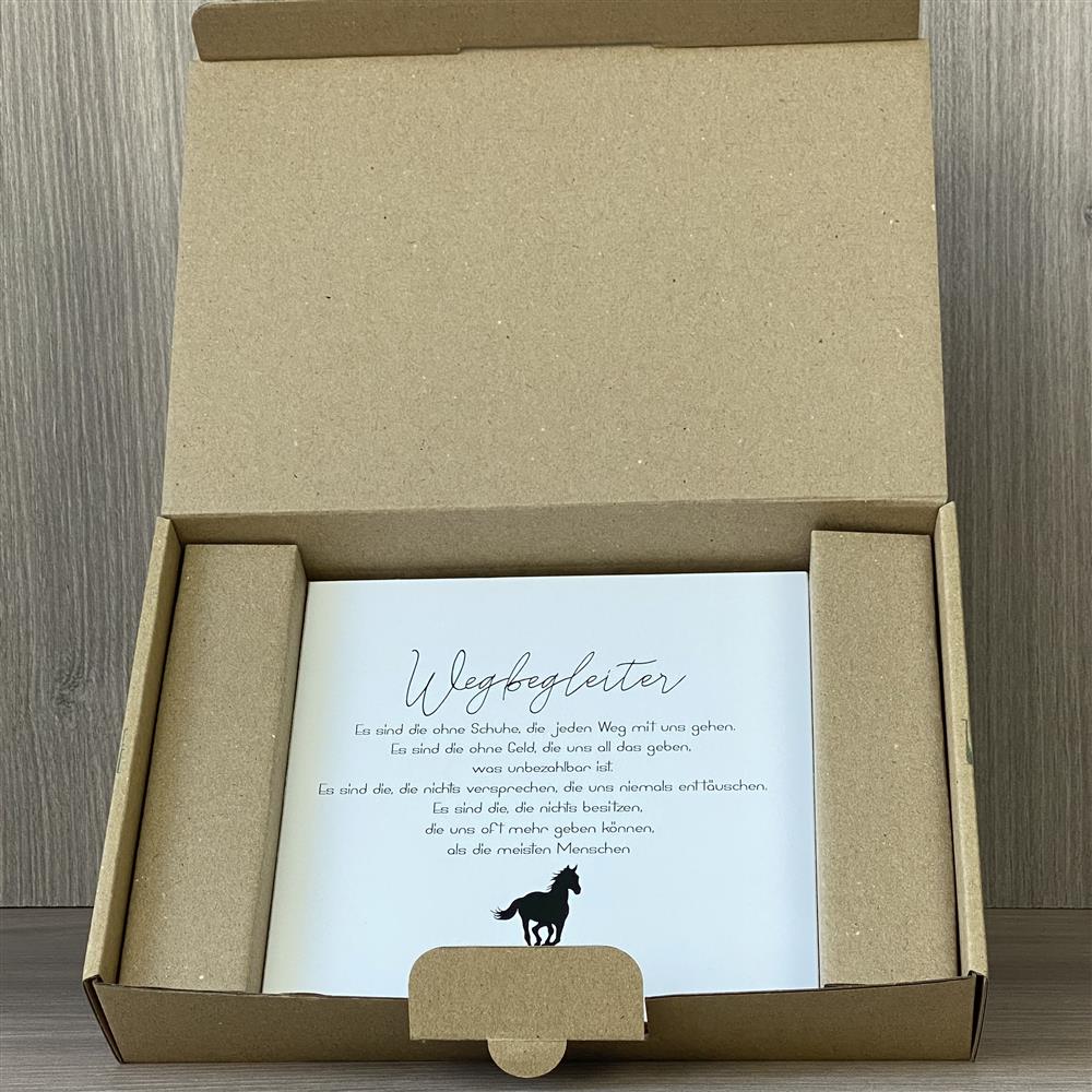 Wooden Block - Wegbegleiter Pferd