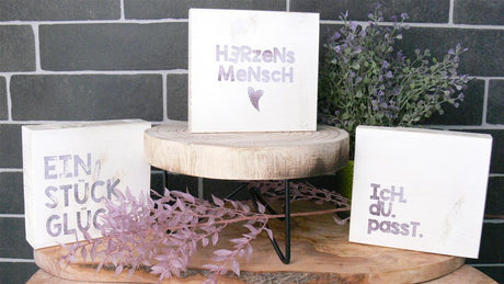 Wooden Block Shabby