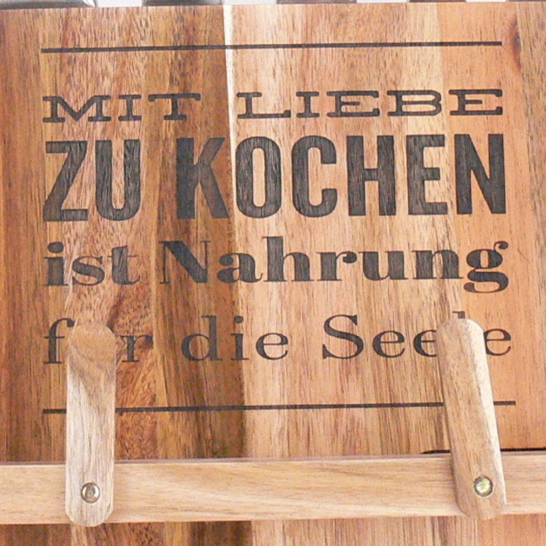 Kochbuchständer Messerblock