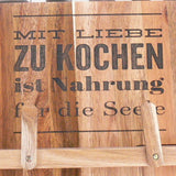 Kochbuchständer Messerblock