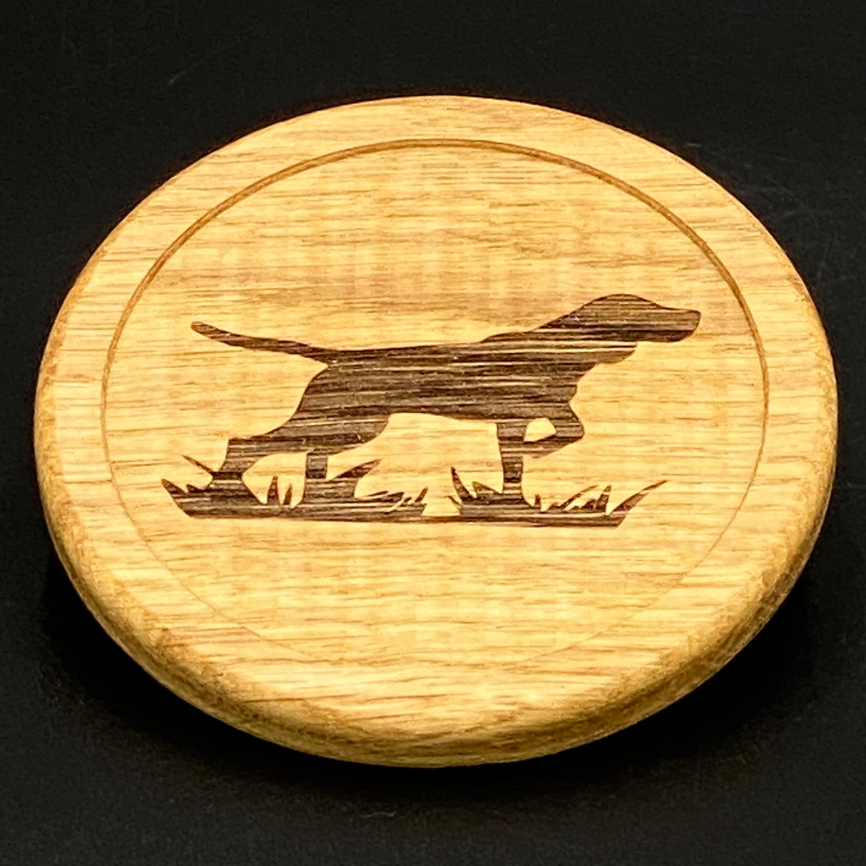 Glasuntersetzer Jagd