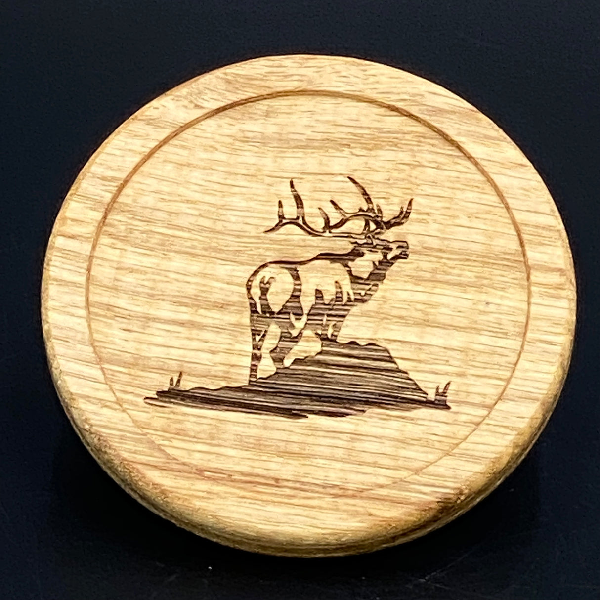 Glasuntersetzer Jagd