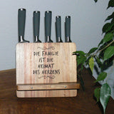Kochbuchständer Messerblock