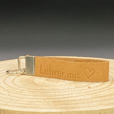 Schlüsselband Lehrer / Lehrerin mit Herz