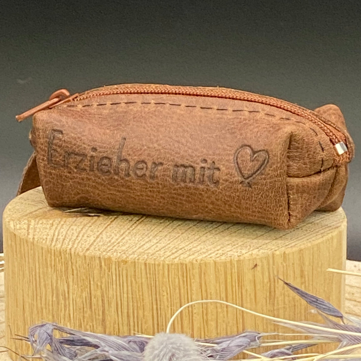Schlüsseltasche Erzieher / Erzieherin mit Herz