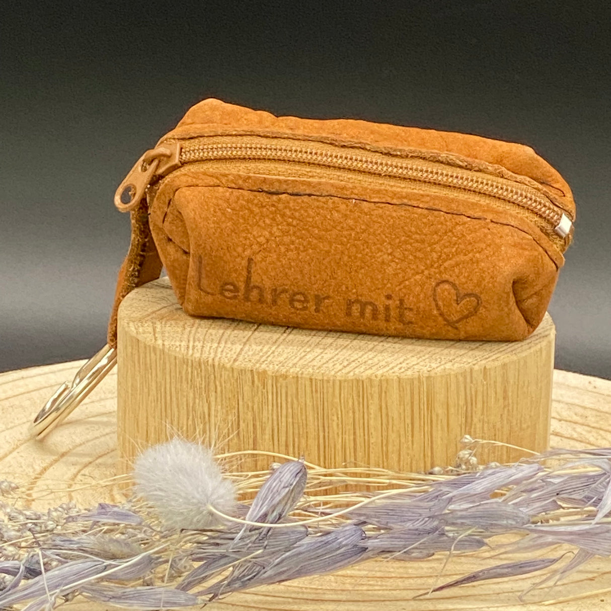 Schlüsseltasche Lehrer / Lehrerin mit Herz