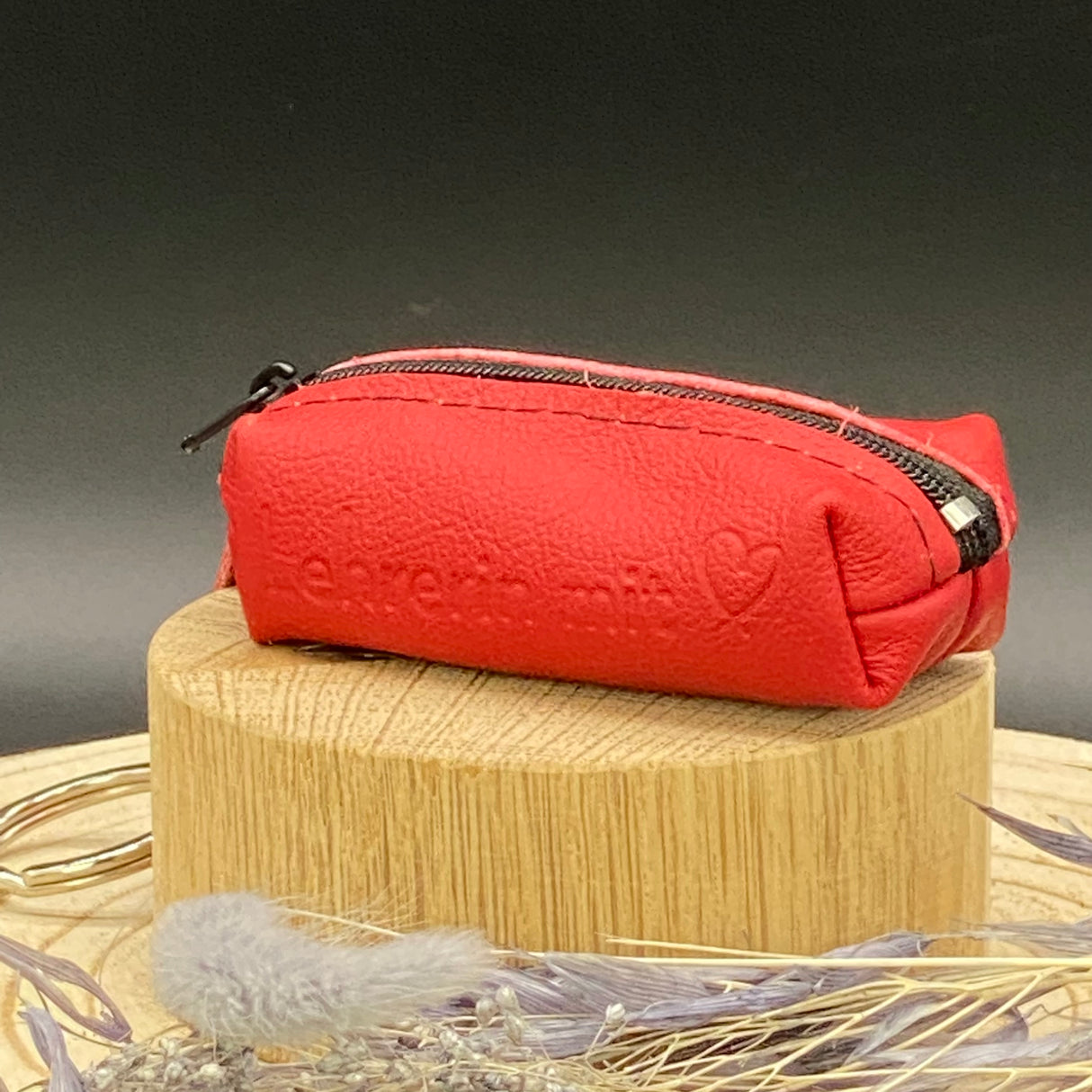 Schlüsseltasche Lehrer / Lehrerin mit Herz