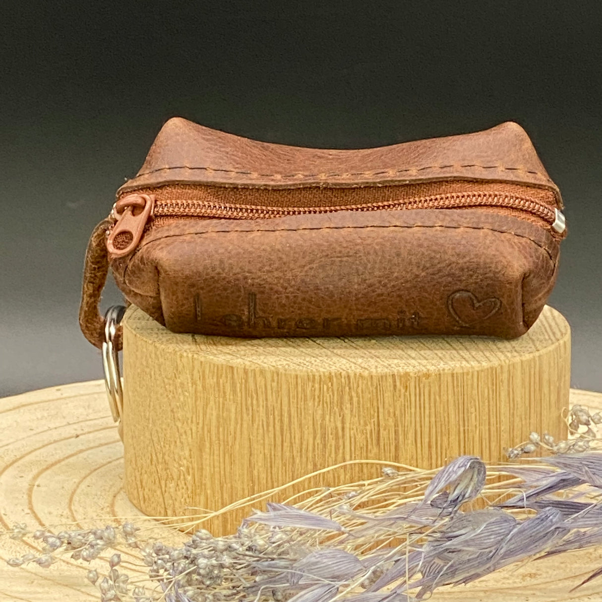 Schlüsseltasche Lehrer / Lehrerin mit Herz