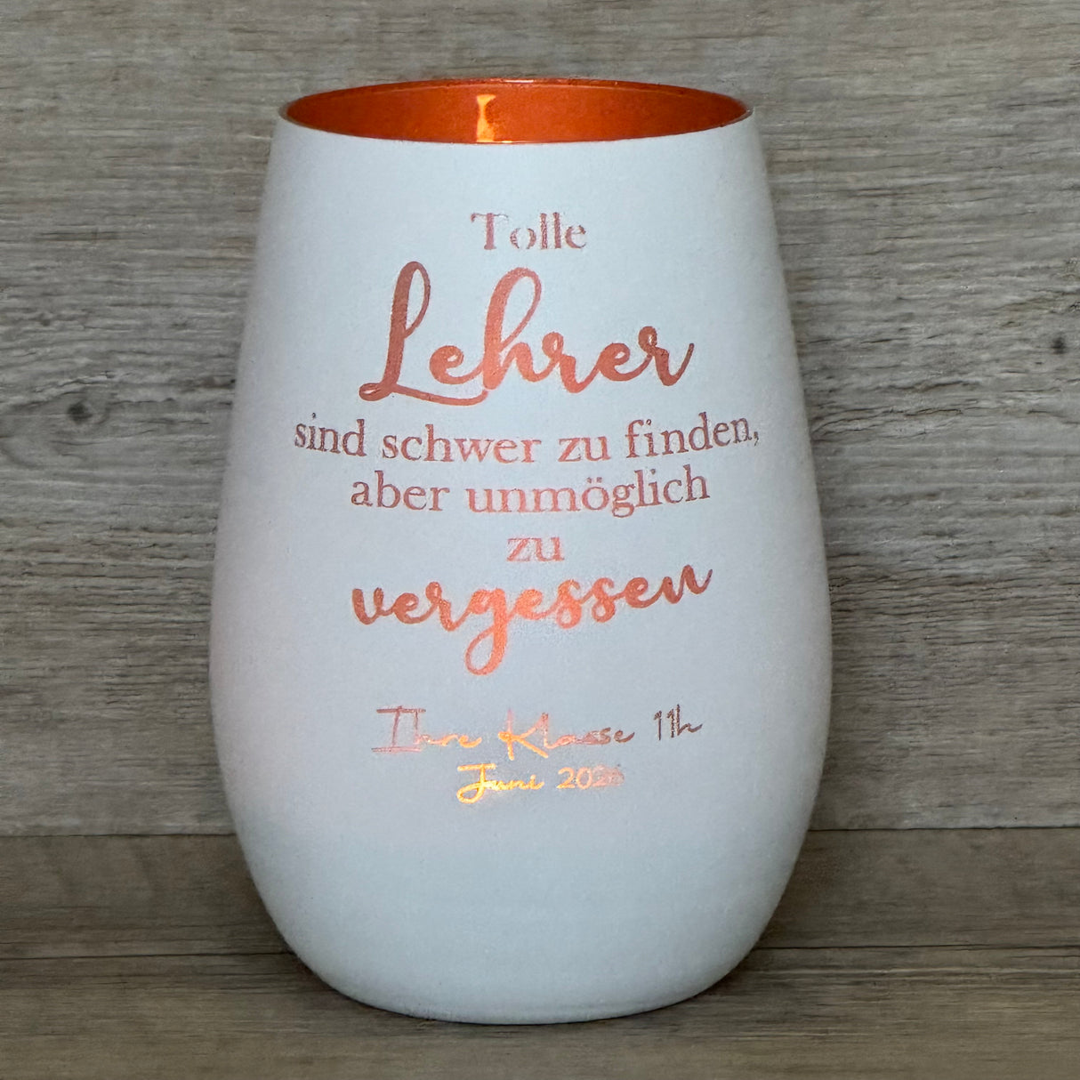 Deko Light - Tolle Lehrer, personalisierbar