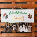 Personaliserter Adventskalender für Hunde