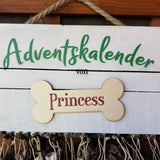 Personaliserter Adventskalender für Hunde