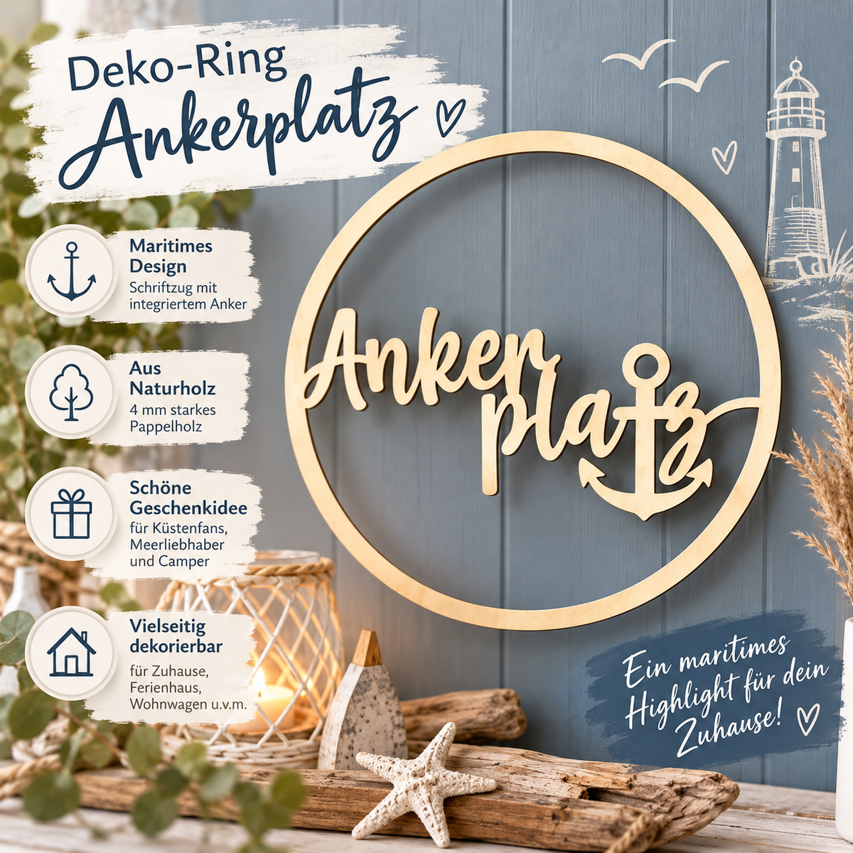 Deko Ring - Ankerplatz