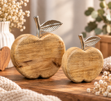 Personalisierte Deko Äpfel „Der Apfel fällt nicht weit vom Stamm“ – Geschenk zur Geburt & Taufe