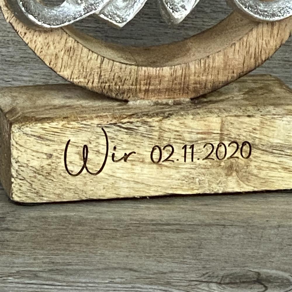 Aufsteller Love, personalisierbar