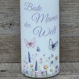 Kerze 15 x 6cm,  Beste Mama der Welt