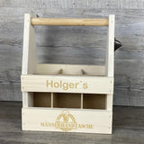 Bierträger Männerhandtasche, personalsiert
