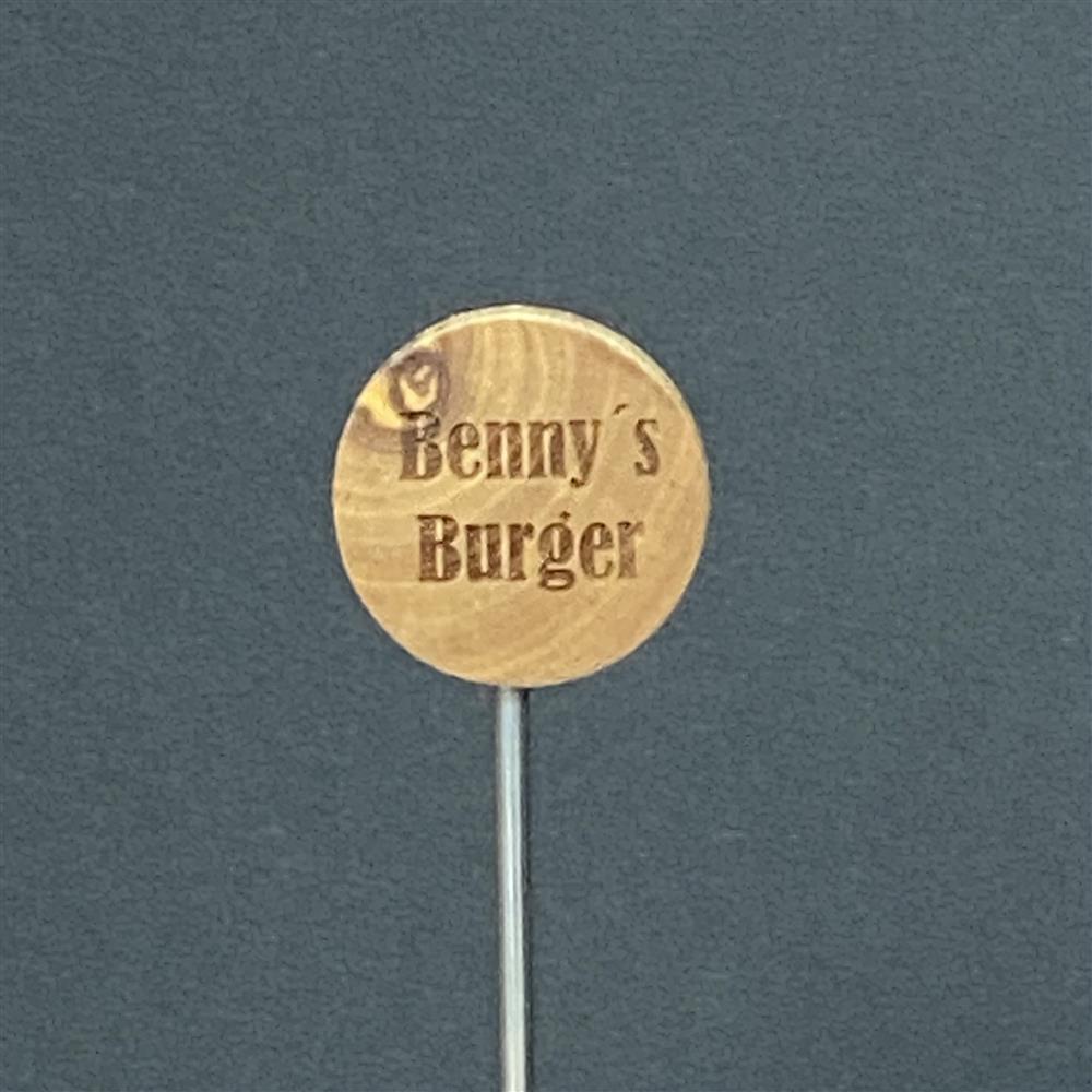 Burgerspieße Set 4 Stück, Name`s Burger
