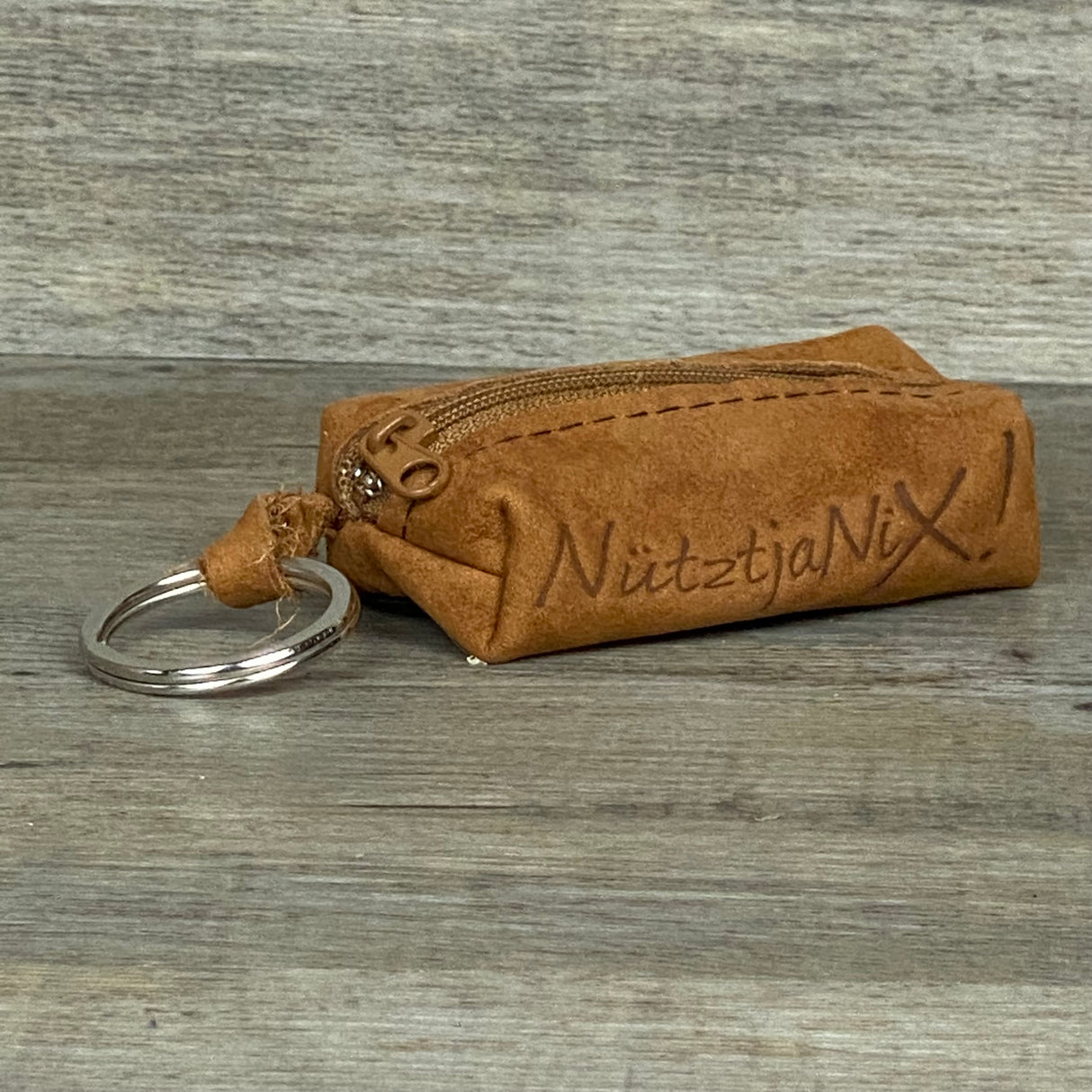Schlüsseltasche Nützt ja nix, personalisierbar