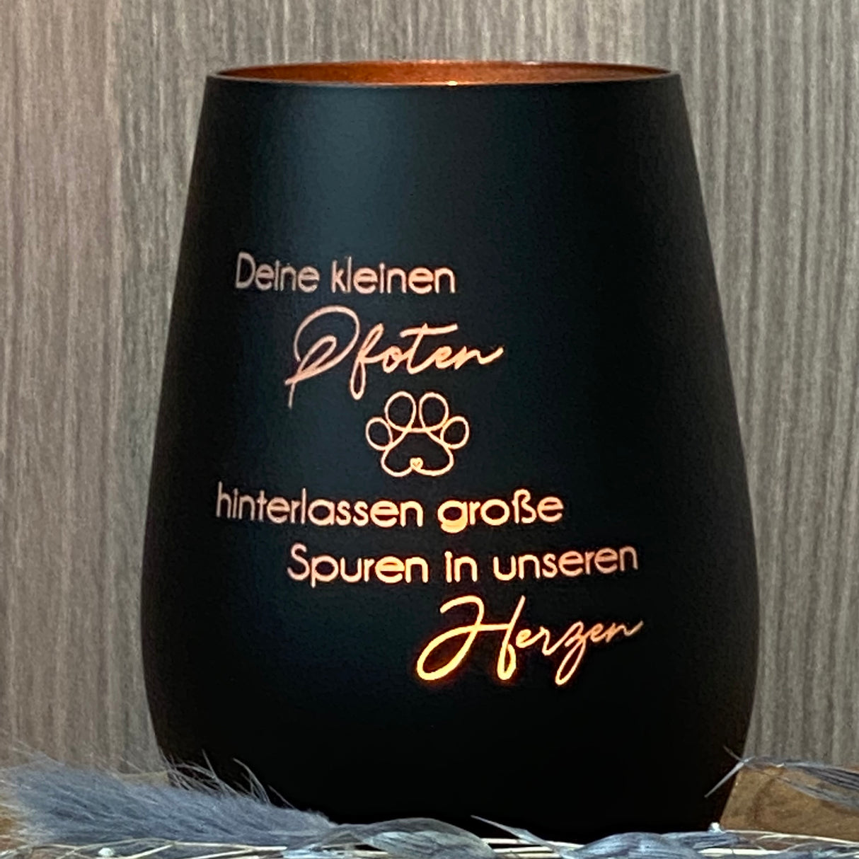 Deko Light - Deine kleinen Pfoten, personalisierbar