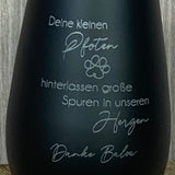 Deko Light - Deine kleinen Pfoten, personalisierbar