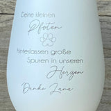 Deko Light - Deine kleinen Pfoten, personalisierbar