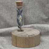 Deko Block Vase rundum glücklich