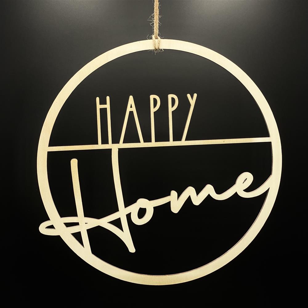 Deko Ring Happy Home