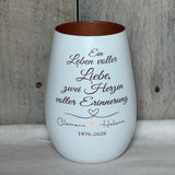 Deko Light - Ein Leben voller Liebe, zwei Herzen voller Erinnerung | personalisiert