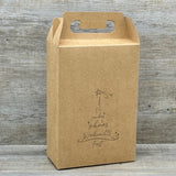 Giebelverpackung groß - Weihnachten, 5 Stück