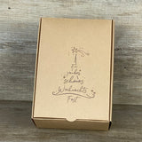 Geschenkverpackung Weihnachten 20 x 14 x 8cm, 5 Stück