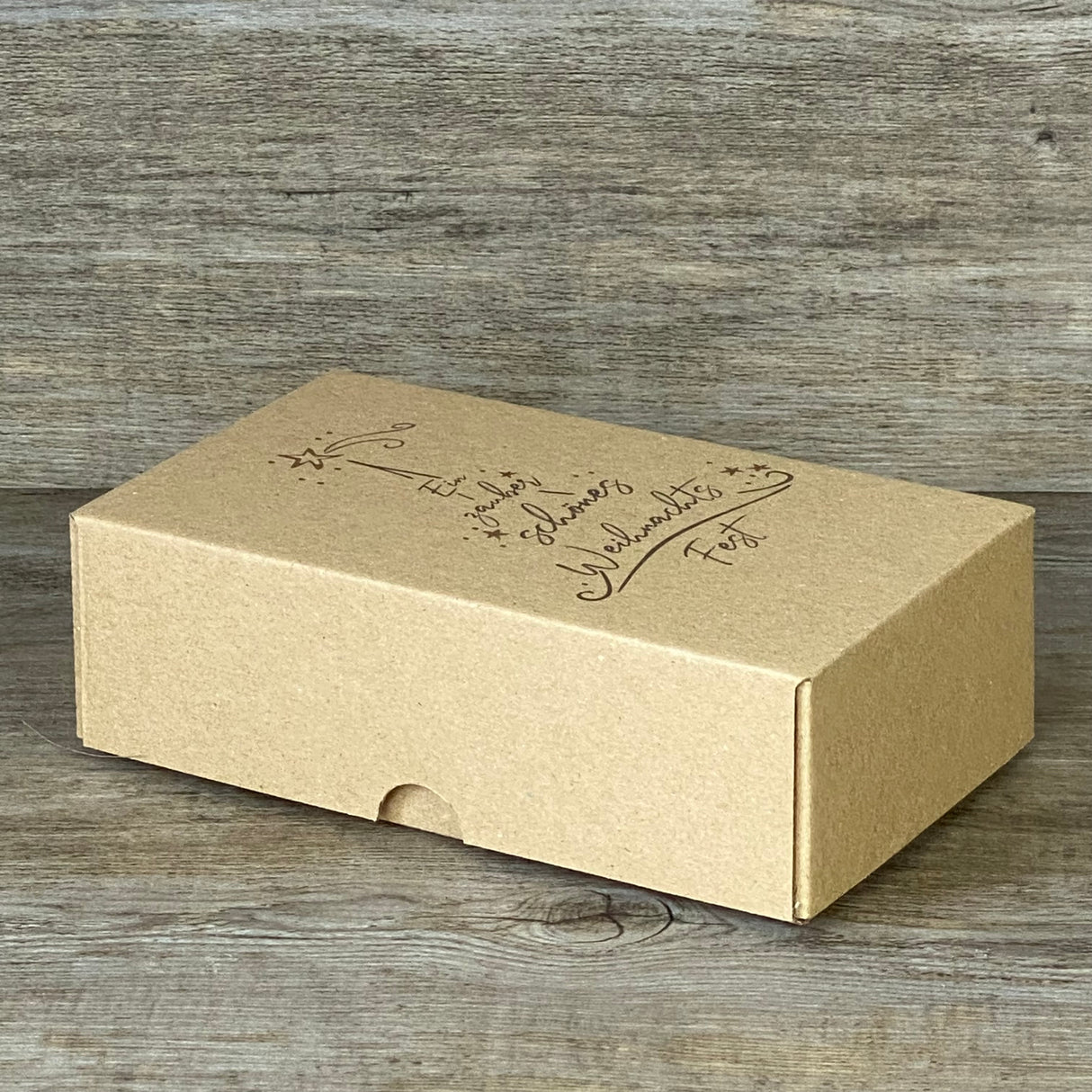 Geschenkverpackung Weihnachten 16 x 9 x 5cm, 5 Stück