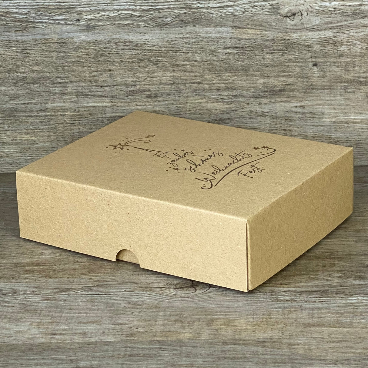 Geschenkverpackung Weihnachten 19 x 15 x 5cm, 5 Stück