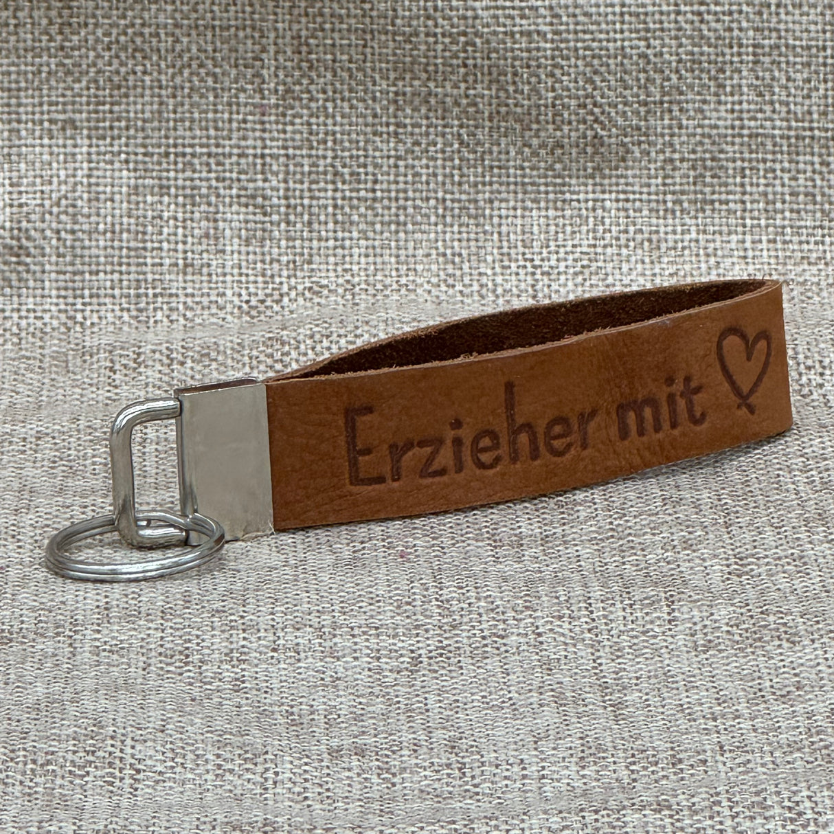 Schlüsselband Erzieher / Erzieherin mit Herz