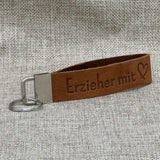 Schlüsselband Erzieher / Erzieherin mit Herz