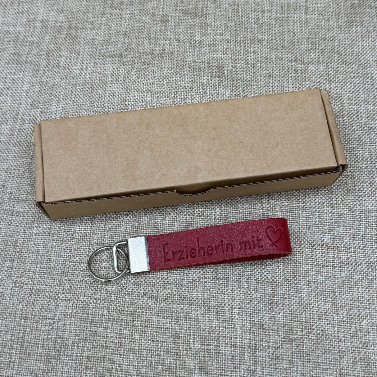 Schlüsselband Erzieher / Erzieherin mit Herz