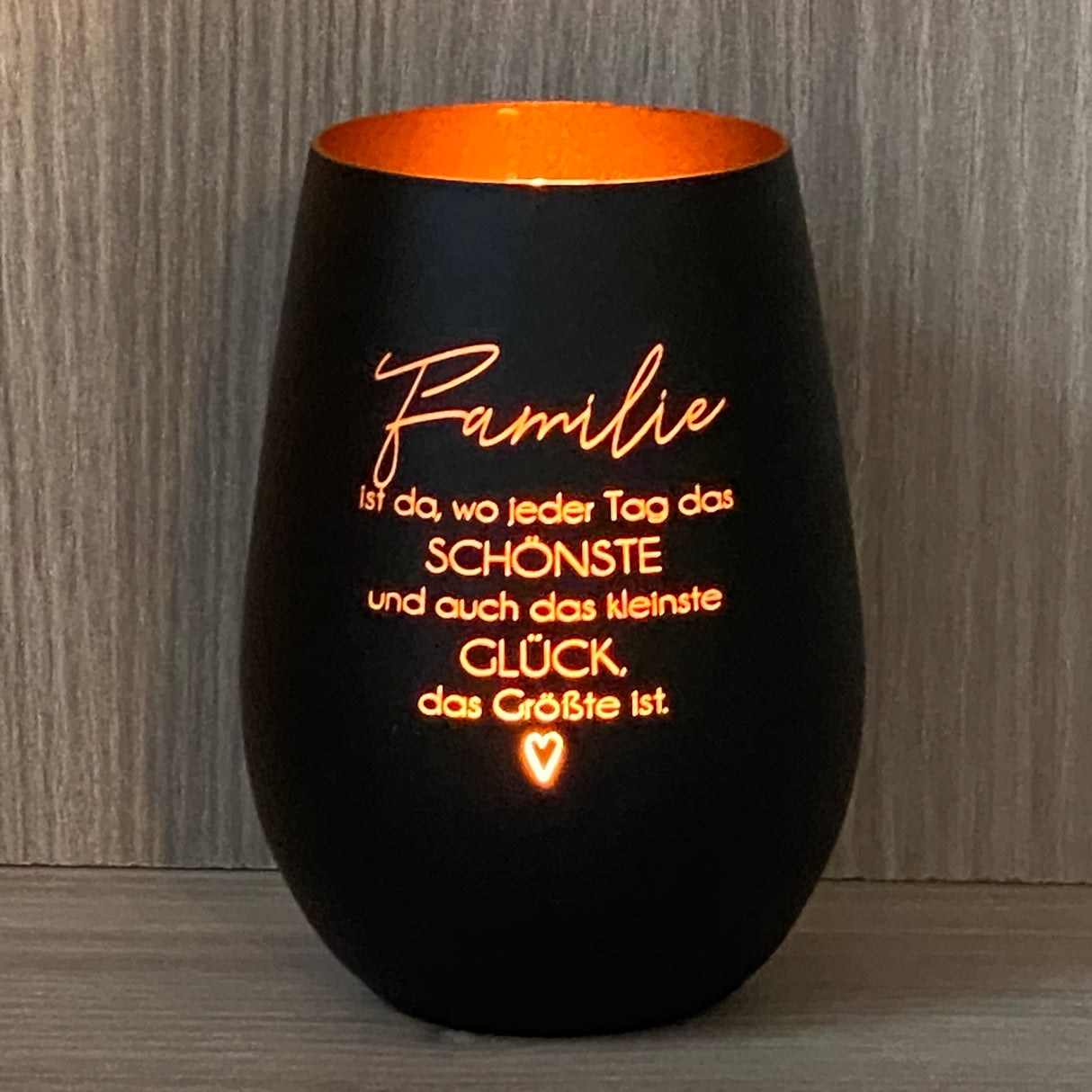 Deko Light - Familie Glück, personalisierbar
