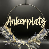 Flower Hoop blau