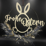 Flower Hoop blau, Ostern