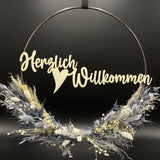 Flower Hoop blau
