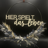 Flower Hoop blau