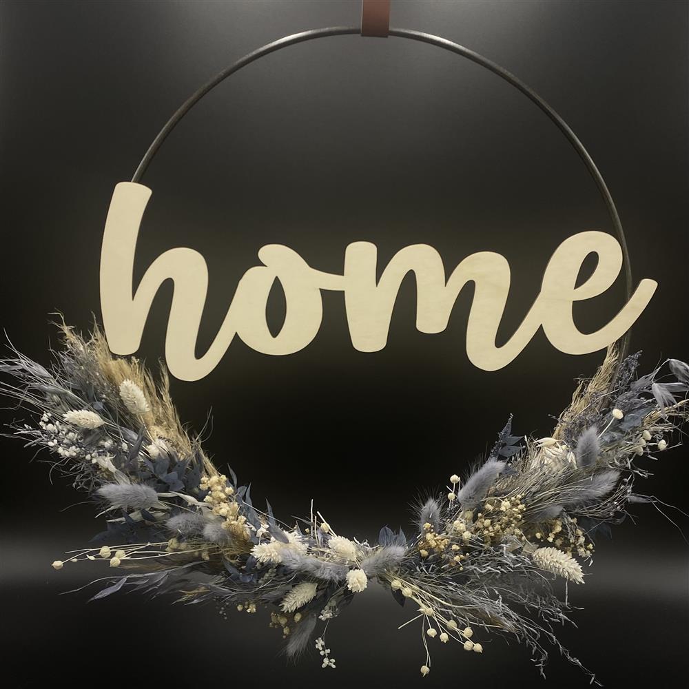 Flower Hoop blau
